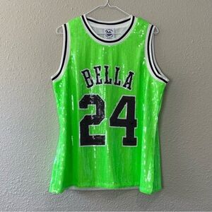 Bella Dona Sequin Jersey Tank